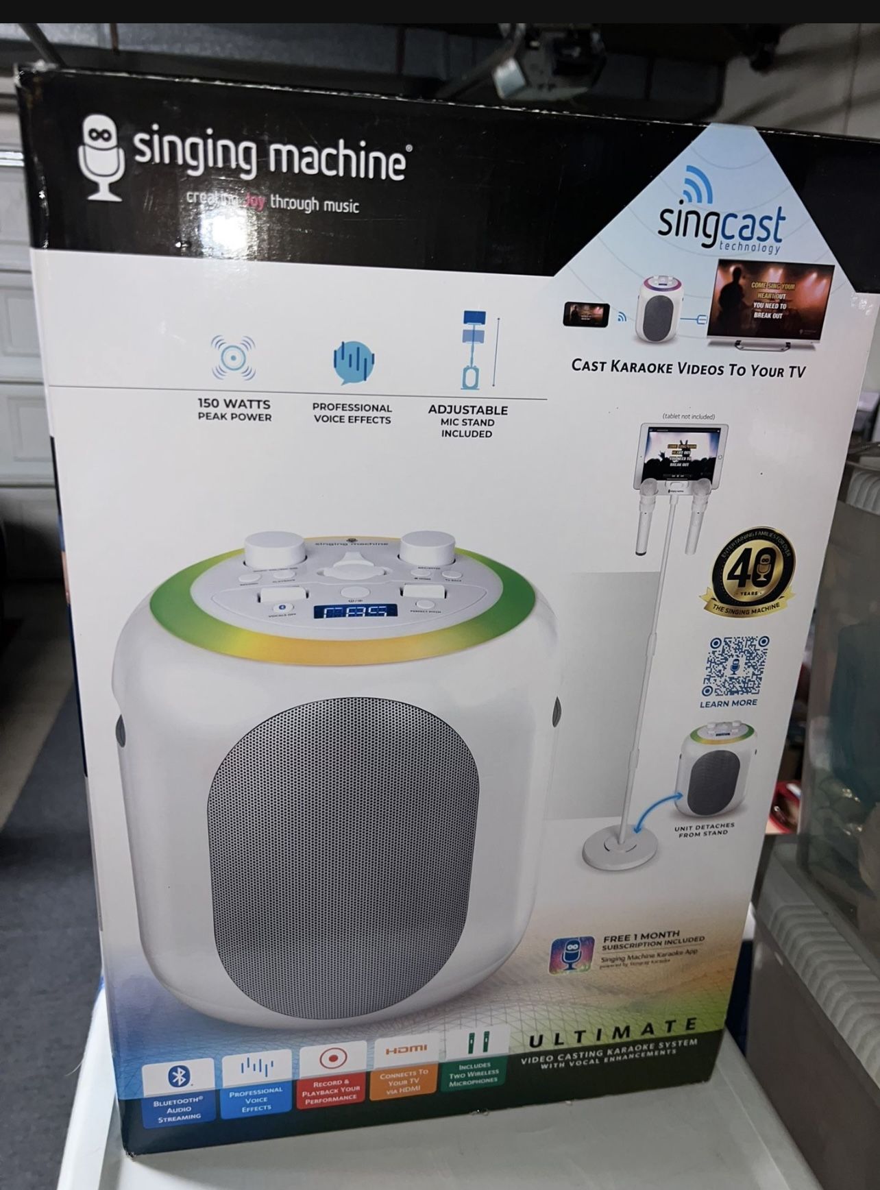 The Singing Machine Singcast Ultimate i