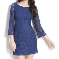 Laundry By Shelli Segal Royal Blue Lace Dress *** MEMORIAL DAY SALE ***