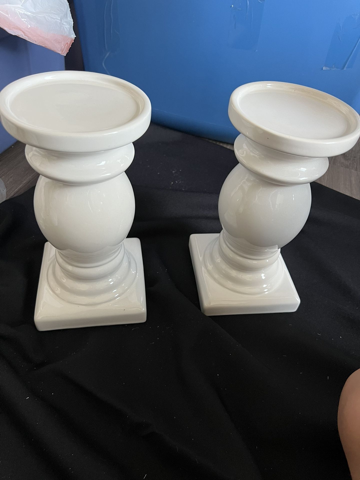 White Vases