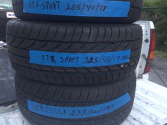 Brand new tires 35.00 each Singles only no sets