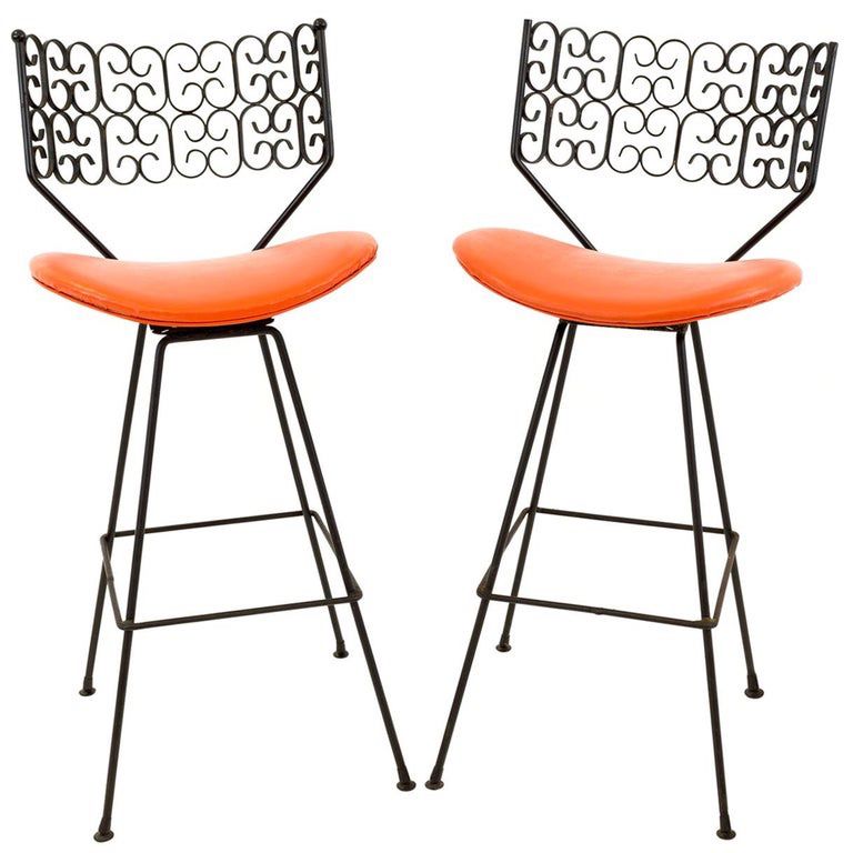 Arthur Umanoff Mid-century bar Stools