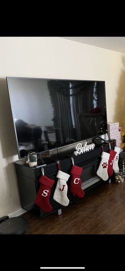 TV stand With Fireplace