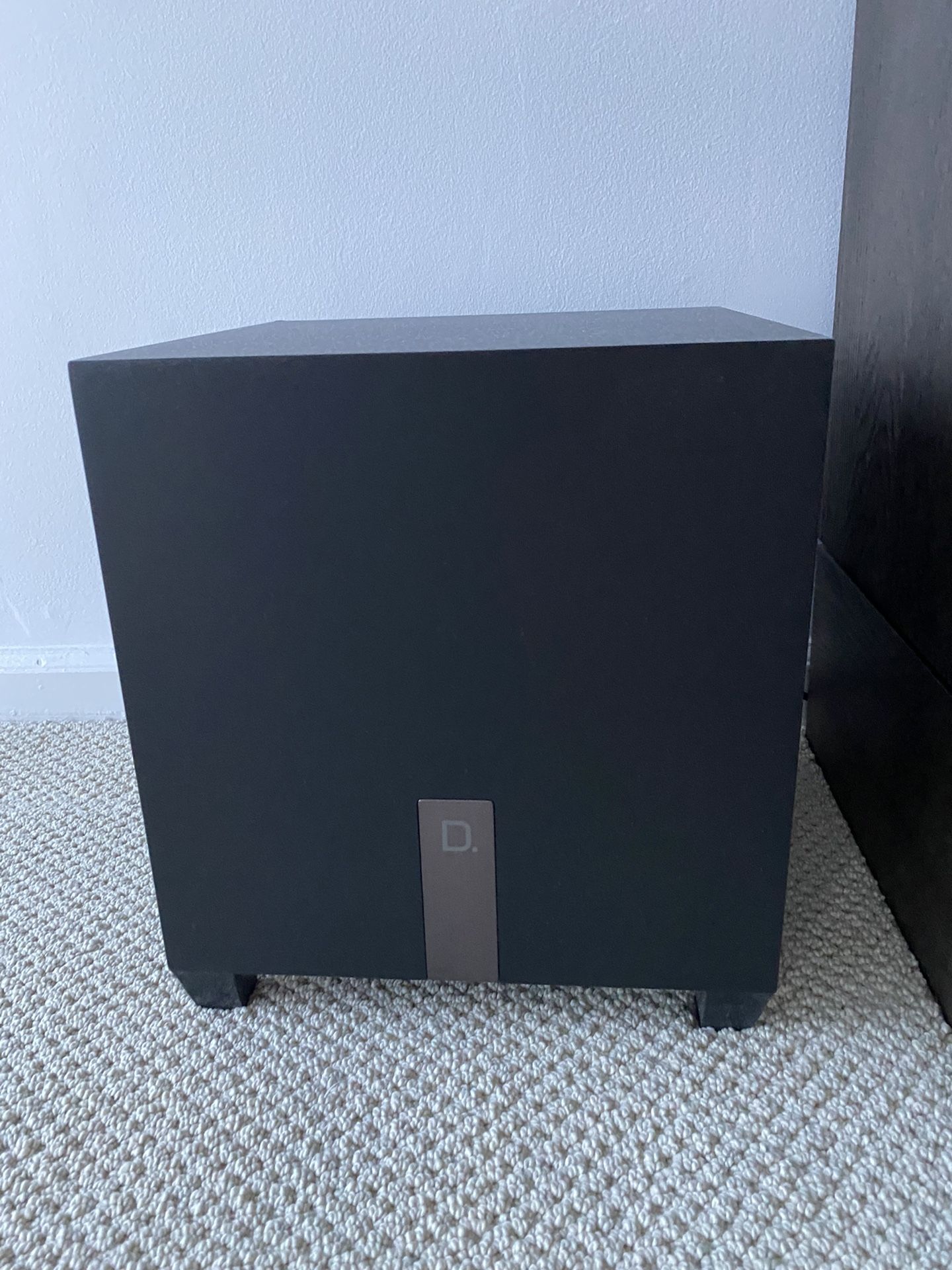 Definitive Technology High End Soundbar And Subwoofer 