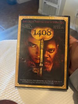 1408 DVD movie with post card
