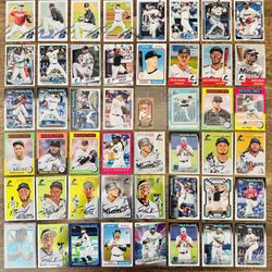 Miami Marlins Card Lot (84) RCs, Chisholm, Eury Pérez, Alcantara FREE S/H 📦