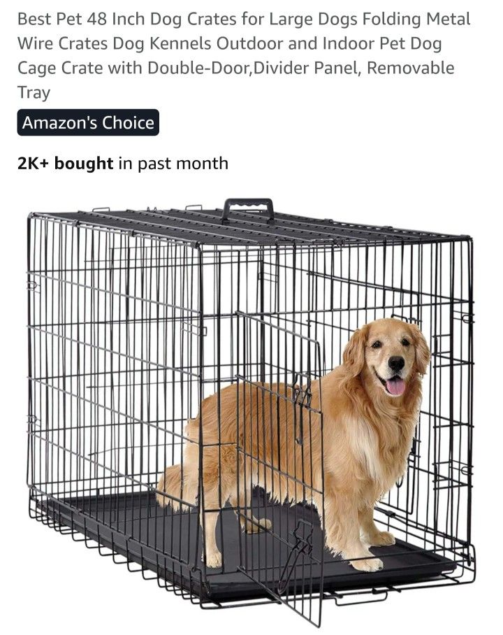 48" Big Dog Crate