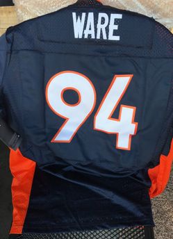 NFL Denver Broncos Ware #94 Size 56 =XXL Jersey New with Tag $50