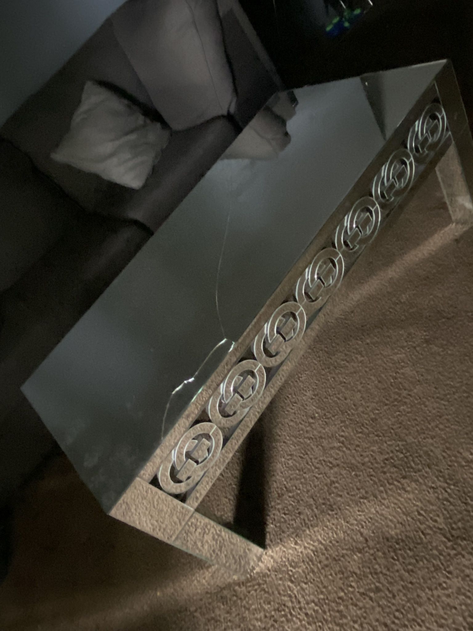 GLASS COFFEE TABLE