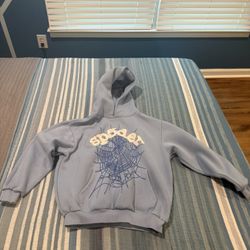 Blue Sp5der hoodie