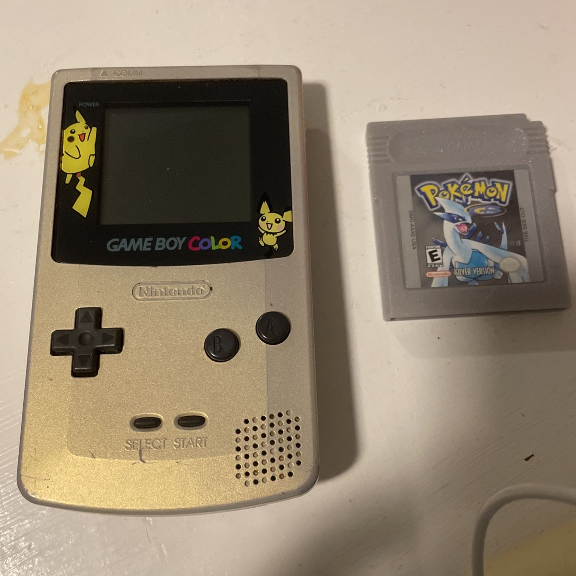 Pokémon Gold/Silver Gameboy Color