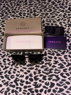 Versace Sunglasses Black & Gold
