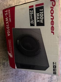 Pioneer TS-WX1010A 10" Active Subwoofer