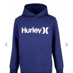 HURLEY BOYS (8) SMALL FLEECE PULLOVER HOODIE 