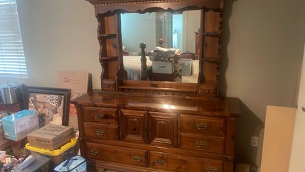 Dresser and nightstands