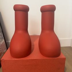 MSCHF Big Red Boots 