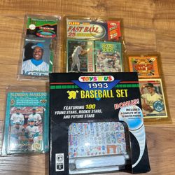 1992 Sealed Baseball Cards Sets Marlins Oakland A’s Boston Red Sox 