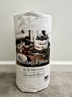 Burlap fabric