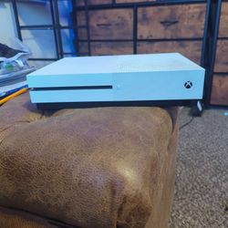 Xbox One S with 1 terabyte of storage without a controller 