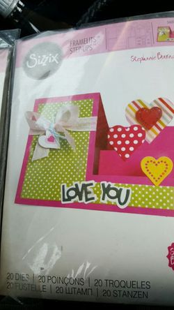 sizzix die cards new