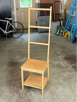 Clothes rack chair