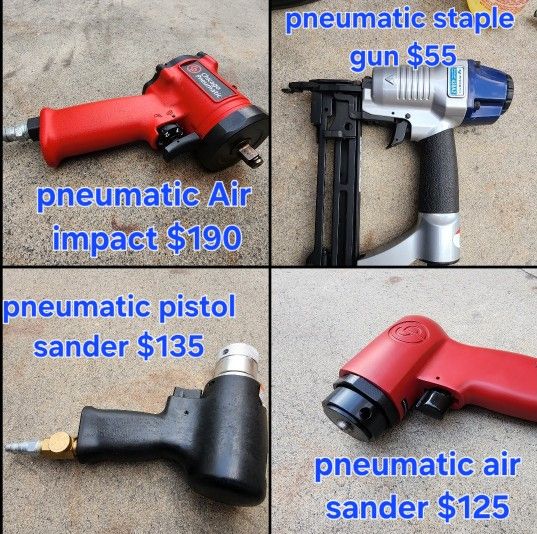 Pneumatic Tools ,,sander ,,Stapler, Impact