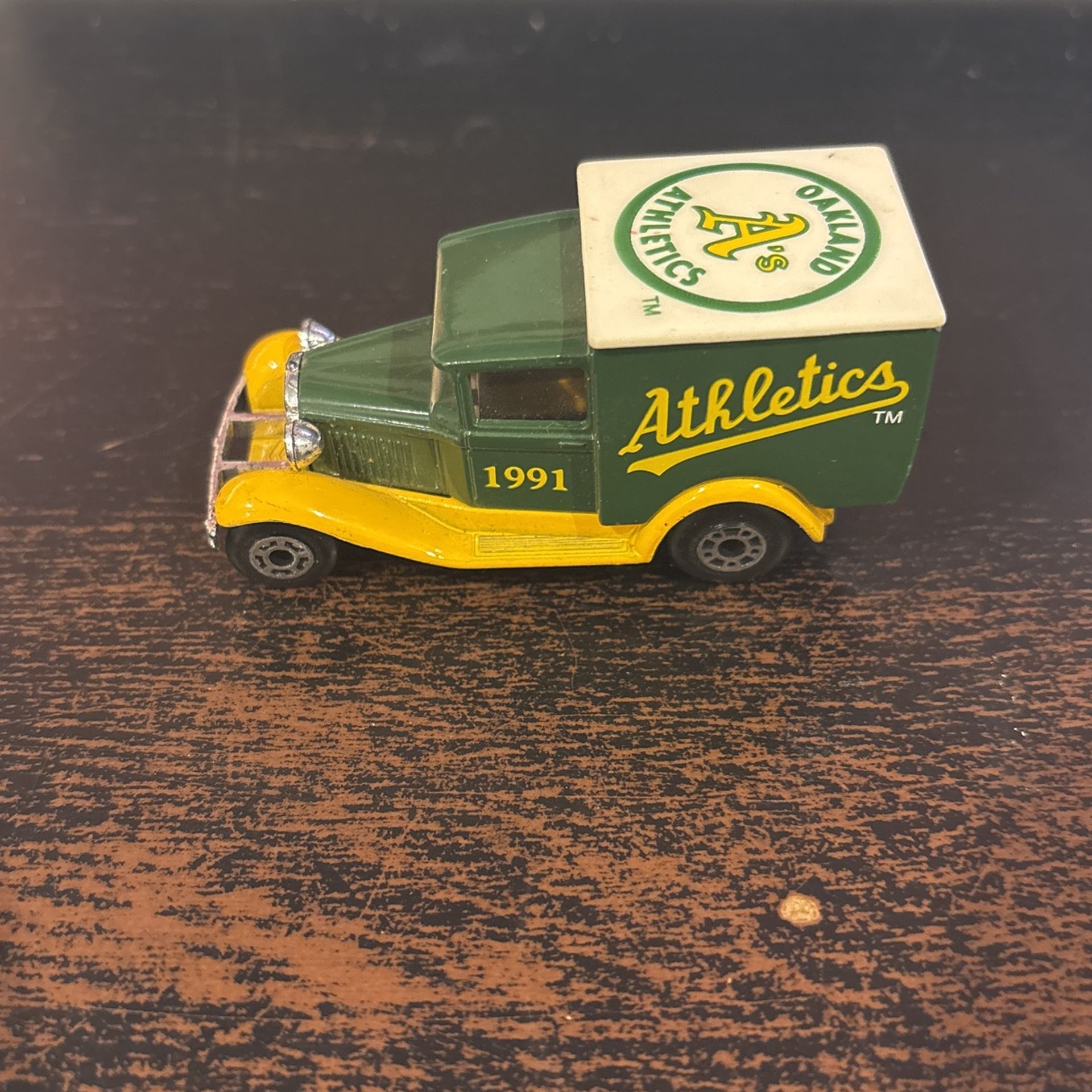 1991 Oakland Athletics Matchbox Car