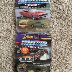 Johnny Lightning Collector Lot – Sealed Muscle Car & Dragster (2 Cars)