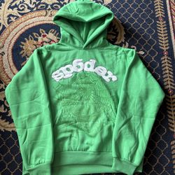 green sp5der hoodie
