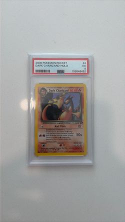 Dark Charizard Pokémon Card PSA 5