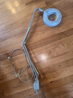 Cole Parmer Articulating Magnifier Lamp Industrial Workbench Light
