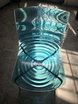 Used Calligaris I'Eau l transparent chairs