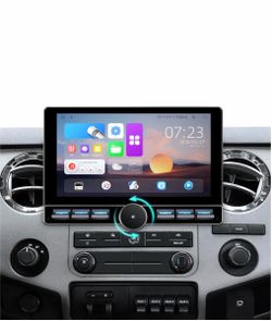 Car Stereo Radio Ford F150 2004-2008, F250/F350/F450 (2008-2016), Wireless Apple CarPlay Android Auto, 10” Touch Screen Head Units, Backup Camera