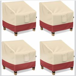 U-COMSO Protective Patio Chair Covers 4 pack