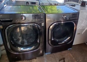 Washer And Dryer LG Everything Works 2-month Warranty Delivery Instalación Available
