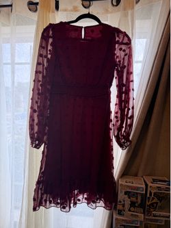 Youth Size 14-16 Red Dress