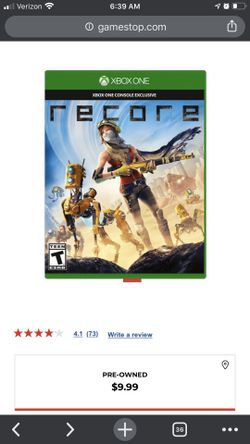 Xbox one Recore game