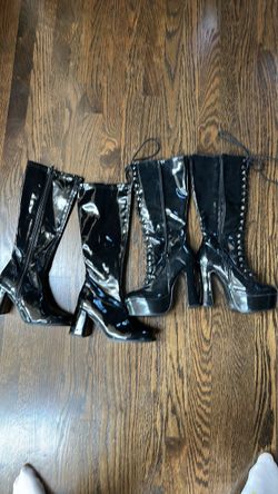 NEW Women’s Black Costume Boots Size SM 5/6