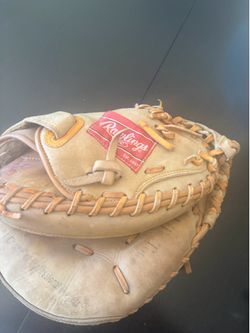 Rawlings RCM33 32” Broken In Game Ready Baseball Catchers Mitt Right Hand Throw
