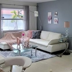 Sofa Sectional De Piel