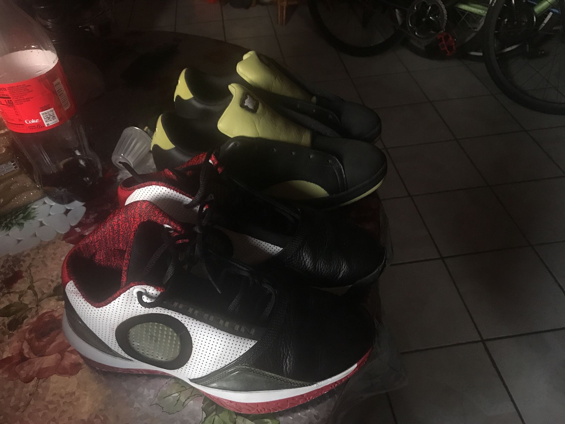 Jordan 2010 and Reebok Ice cream board flip 2