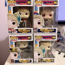 Birds Of Prey Harley Quinn Funko Pop Bundle
