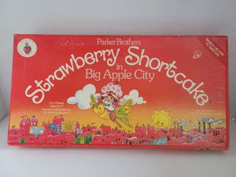 Vintage Strawberry Shortcake Board Game