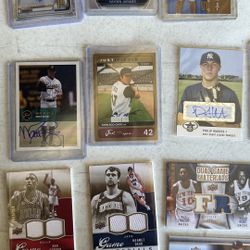 Rookie Autographs And Jersey Patch Cards