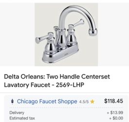 2 Pack Delta Faucet
