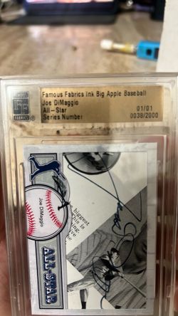 Joe di maggio 1/1 auto
