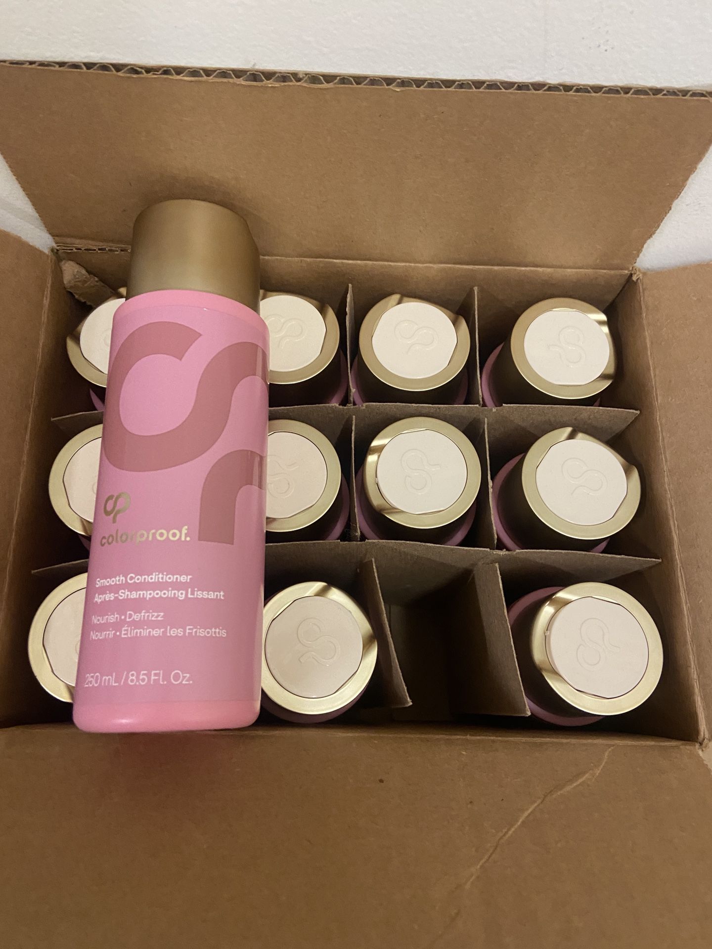 New 12-Pack ColorProof Smooth Hair Conditioner