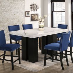 Counter Height Table With 6 chairs