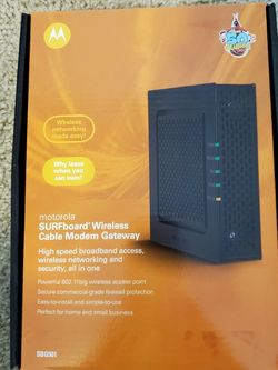 Motorola Surfboard Wireless Cable Modem Gateway