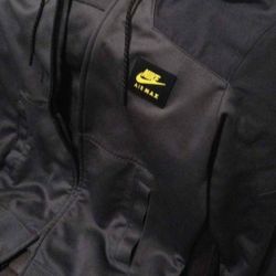 Nike Windbreaker Medium Men's hooded grey
