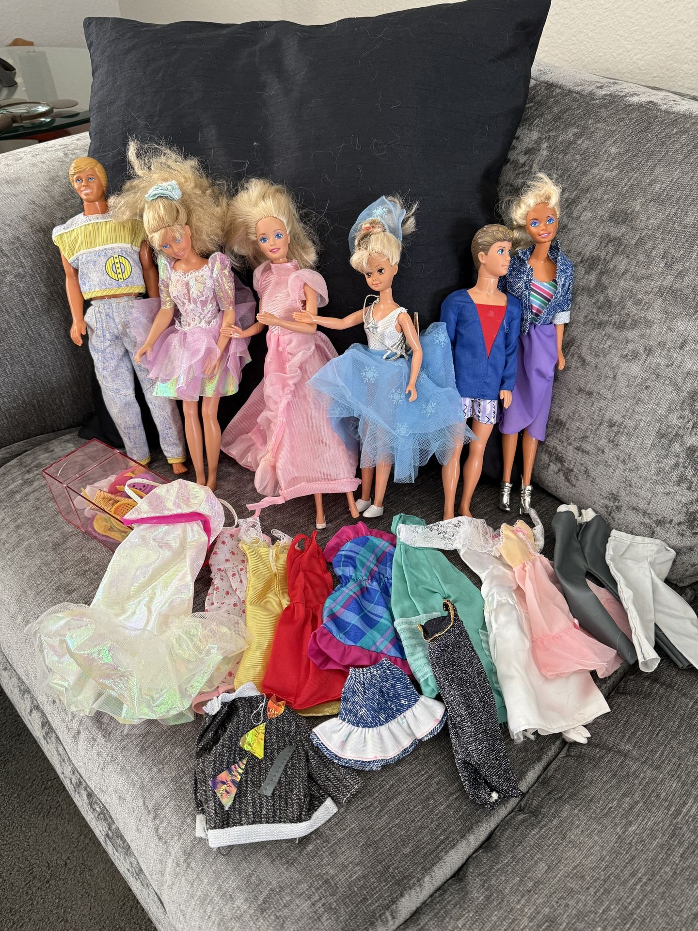 Barbie Dolls Plus Ken & Others From 1980s